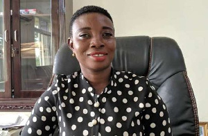 Mary Boatemaa Marfo as the Chief Executive of the Sekyere East District of the Ashanti Region