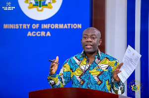 Minister of Information, Kojo Oppong Nkrumah