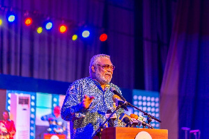 Late former President Jerry John Rawlings