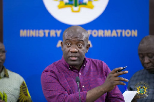 Information Minister, Kojo Oppong Nkrumah