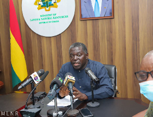 Deputy Minister of Lands and Natural Resources in charge of Forestry, Benito Owusu-Bio