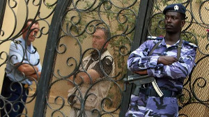 The RSF said the French embassy in Sudan (pictured) came under attack