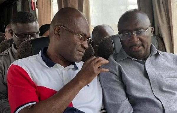 Kennedy Agyapong and Dr. Mahamudu Bawumia