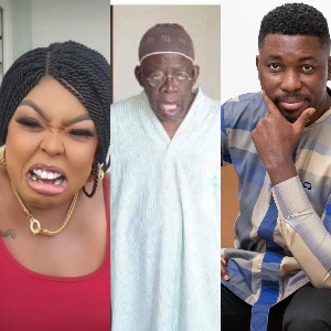 Afia Schwarzenegger and A Plus react to Tinubu's election