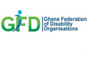 Logo of the Ghana Federation of Disability Organizations