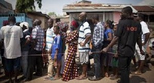 The voters did not find their names in the register