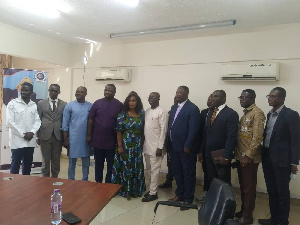 Some dignitaries at the signing ceremony