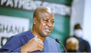 Former president John Dramani Mahama