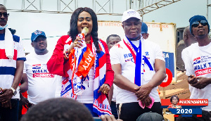 Lawyer Barbara Oteng-Gyasi, addressing the gathering