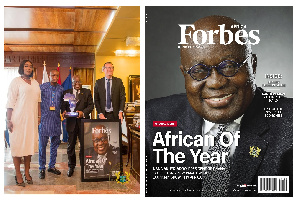 President Nana Addo Dankwa Akufo-Addo has been named 2021 African of Year by Forbes Africa magazine