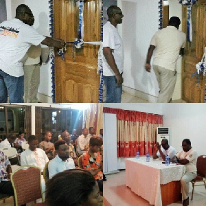 The Society's new office accommodation inaugurated in Accra