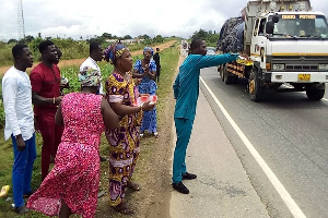 According Prophet Isaac Oppong, evil spirits have been implanted on road