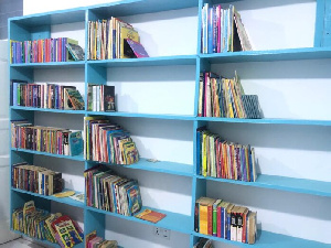 The library completed by the Member of Parliament for Effutu, Alexander Afenyo-Markin