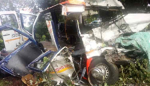 The mangled vehicle that claimed five lives