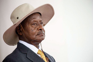 Ugandan president Yoweri Museveni