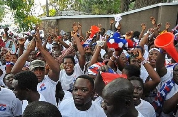 Some supporters of the NPP