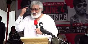 Former President, Jerry John Rawlings