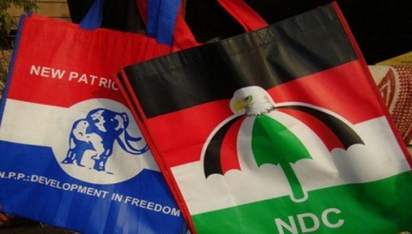 Flags of the NPP and NDC