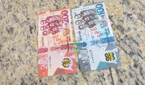 The new cedi notes