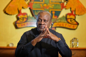 Flagbearer of the NDC, John Dramani Mahama