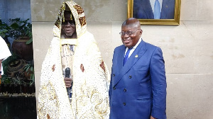 The Overlord of Gonja and Nana Akufo-Addo