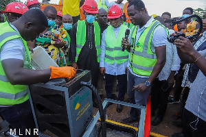 Deputy Minister for Lands and Natural Resources, George Mireku Duker