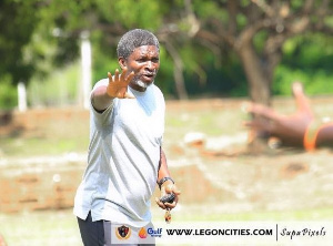 Legon Cities head coach Maxwell Konadu