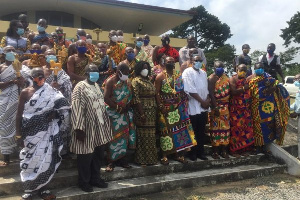 Central Regional House of Chiefs also commended all frontline health workers battling COVID-19