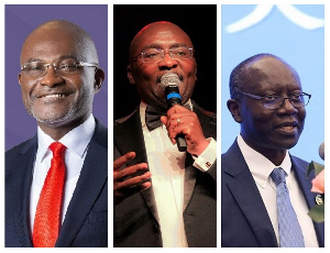 Kennedy Agyapong, Dr Bawumia and Ken Ofori-Atta