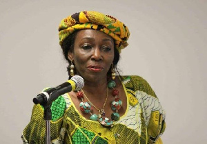 Former first lady of the Republic, Nana Konadu Agyeman Rawlings