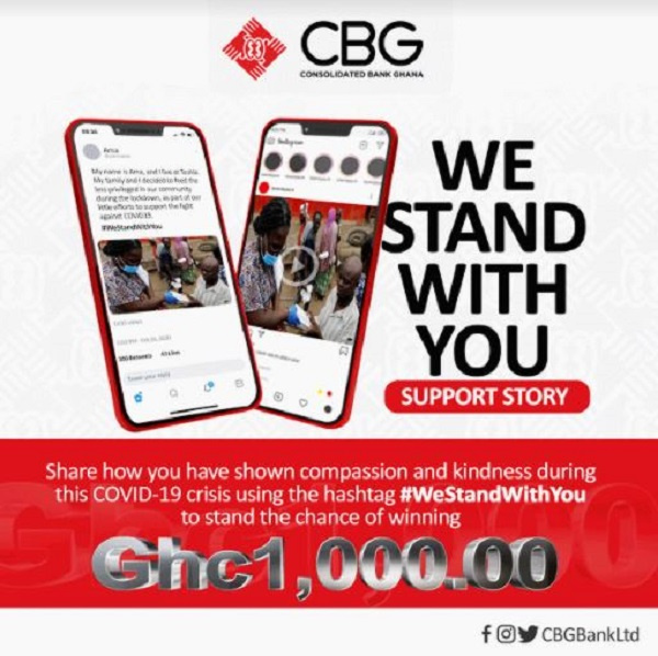 Consolidated Bank Ghana (CBG) has launched its campaign, 