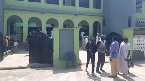 The mosque at Sabon Zongo near Kumasi has been shutdown by police