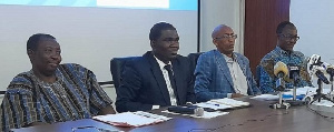 Dr Franklin Asiedu-Bekoe (second from left)with other invited guest