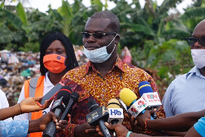 Municipal Chief Executive of Sefwi Wiawso, Owusu Agyapong