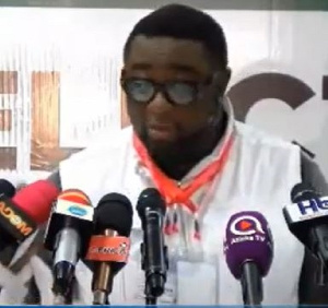 Director of Elections of NDC, Elvis Afriyie Ankrah