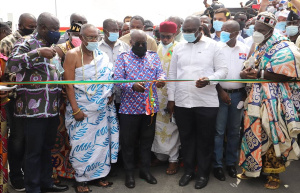 Akufo-Addo commissions first phase of Obetsebi Lamptey interchange