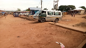 Works commenced on the Lower Manya Krobo road in May 2020 are yet to be completed