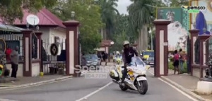 Scene from the Asantehene's departure to Berekum