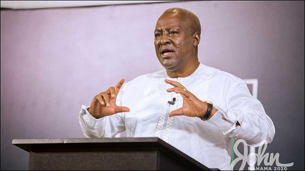 Former President John Dramani Mahama is the flagbearer of the NDC