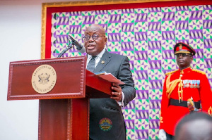 President Akufo-Addo during 2023 SONA