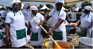 File photo of school feeding caterers