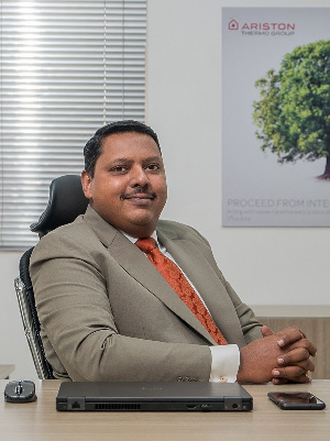 Director, Central Africa, Ariston Thermo Group, Gaurav Bisaria