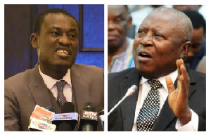 Martin Amidu (right) and Special Prosecutor Kissi Agyebeng