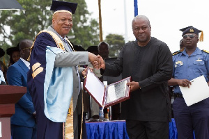 Prof Joshua Alabi & John Mahama