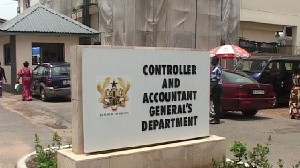 Signage of the CAGD HQ in Accra