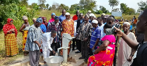 The borehole facility will serve residents of the Canteen and Frafra Number 1