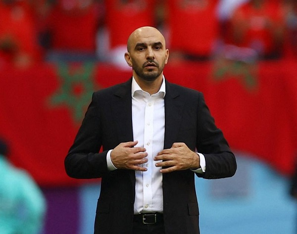 Morocco coach Walid Regragui