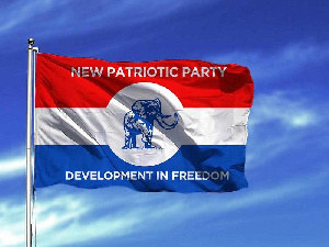 Flag of the New Patriotic Party