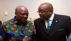 John Mahama and Victor Smith