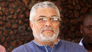 Former President, Flt. Jerry John Rawlings